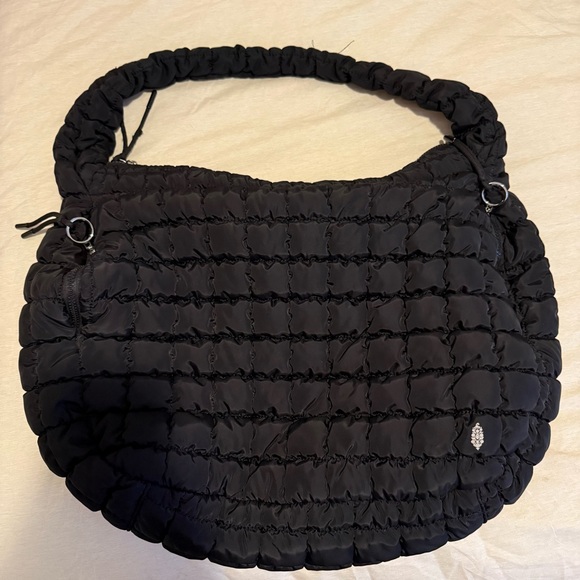 FP Movement by Free People Handbags - FP Movement by Free People Black Quilted Bag